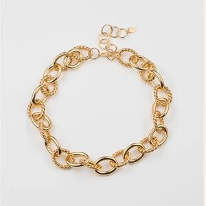 Bold Gold Chunky Chain Necklace